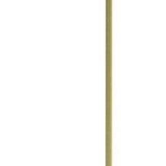 Lampe sur pied de style vintage avec finition en laiton antique et abat-jour classique en forme de tambour - Product Image 4