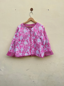 Edredón Acolchado Hecho a Mano en India, 100% Algodón Ecológico, Antiarrugas, Transpirable, de Secado Rápido, con Estampado Digital y Bolsillo Frontal, para Otoño/Invierno - Product Image 5