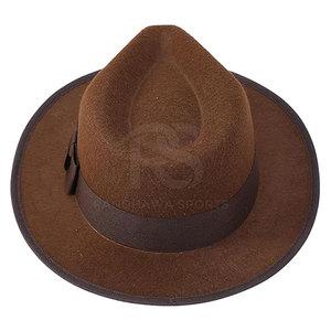 Chapeaux Fedora vintage élégants pour hommes et femmes, chapeau à large bord confortable, idéal pour les fêtes et le style décontracté de rue - Product Image 5