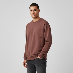 Sudadera Personalizada para Hombre, Sudadera de Felpa de Algodón Grueso, Sudadera Informal de Estilo Urbano, Fabricante y Proveedor OEM - Product Image 3