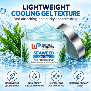 Crème Gel Rafraîchissante Anti-Fatigue aux Algues OEM/ODM pour les Yeux, Contre les Poches, Hydratante et Éclaircissante, Prix de Gros avec Marque Privée - Product Image 3