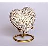 Handmade Ceramic Heart Pet <b>Casket</b> Durable Urn <b>for</b> Dogs Luxury Teardrop Shape - Product Image 2