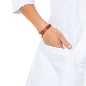 ชุดยูนิฟอร์มโรงพยาบาลสำหรับบุรุษและสตรี ผ้าฝ้ายผสมโพลีเอสเตอร์ สำหรับแพทย์ พยาบาล ชุดเสื้อกาวน์สีขาวสำหรับห้องปฏิบัติการ - Product Image 5