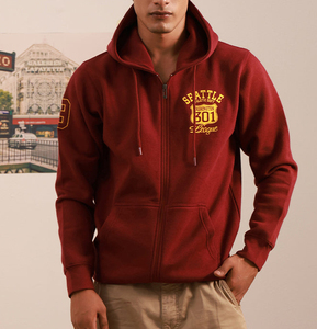 Sweat-shirt à capuche pour homme, style urbain, imprimé graphique, en molleton, avec cordon de serrage réglable, de haute qualité, respirant, sweat-shirt OEM - Product Image 1