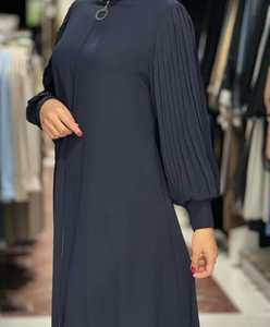 Niqab en gros léger pour femmes musulmanes, voile, masque facial, abaya, hijab, burqa, niqab en mousseline à deux couches pour adultes - Product Image 3