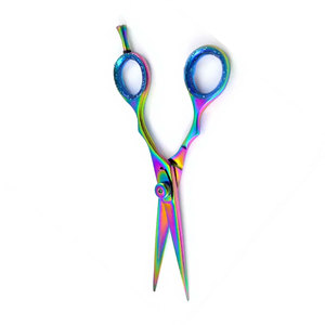 Tijeras Profesionales Multicolores para Cortar Cabello de 6 Pulgadas, de Acero Inoxidable para Salón, con Hoja Afilada, para Zurdos - Product Image 6