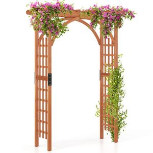 Arco da Giardino 1 Pezzo, Pergola Elegante per Matrimoni all'Aperto, Decorazione Nuziale per Piante Rampicanti, Arco Nuziale di Qualità Premium - Product Image 2