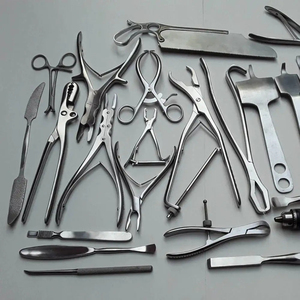 30PCS <b>Bone</b> Cutting and Drilling Instrument Set Trauma Surgery Tools Medical Grade Stainless Steel Procedure Kit - Product Image 3