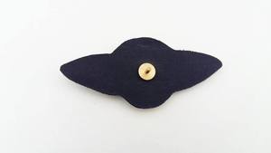 Badge brodé à la main, patch en tissu fait main avec des points fins, design personnalisé pour vêtements et accessoires de mode - Product Image 4