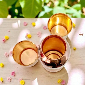 100% <b>Copper</b> <b>Drinking</b> <b>Bottle</b> for Home Kitchen Office and Outdoor Use with Long Lasting Shine and Durability - Product Image 5