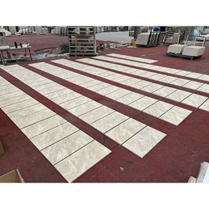 Marmo Naturale 12*24 Giallo Beige FS con Finitura Texturizzata, Design 3D Scanalato per Decorazione Murale, Pietra Naturale Premium - Product Image 3