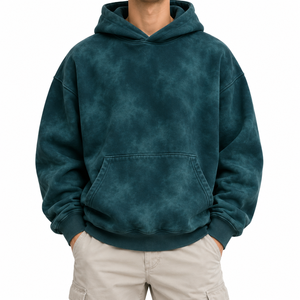 Sudadera con Capucha Oversize para Hombre, Ajuste Holgado, Casual, Manga Larga, Ropa Urbana, Moda, Cálida y Cómoda para el Día a Día - Product Image 2
