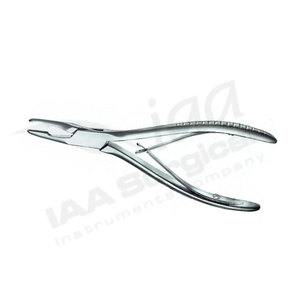 Pinza de Hueso Dental, Instrumento Quirúrgico de Acero Inoxidable con Empuñadura Moleteada, 3 Posiciones de Mandíbula, Herramienta Ortopédica de Operación Manual - Product Image 1