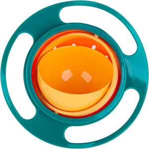 Moderno Plato Giratorio Antiderrames de Plástico para Bebés y Niños Pequeños, Diseño Giratorio de 360 Grados, No Tóxico, Reduce la Desorden en la Hora de Comer - Product Image 3