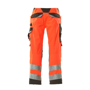 Mens High Visibility Reflective Safety Trousers Workwear Reflective Men <b>Hi</b>-<b>Vis</b> Work <b>Pants</b> wholesale price - Product Image 4