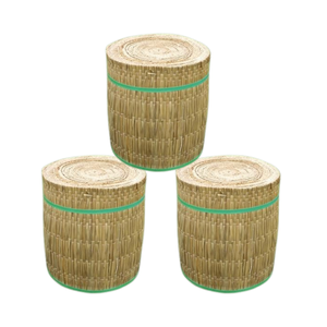 Tapete de junco enrollable de 45 cm de ancho, material ecológico para protección de troncos de árboles y cubierta de macetas, tapete de fibra natural. - Product Image 1