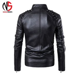 Chaqueta de Cuero Genuino para Hombre de Alta Calidad, Personalizada, Impermeable, Transpirable, Ropa de Invierno de Moda, NURAK SPORTS NS-1169 - Product Image 2