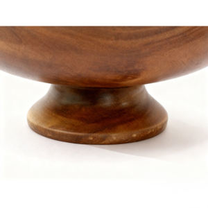 Bandeja Redonda de Madera de Acacia Kalea, Ligera y Pulida, para Frutas - Product Image 5