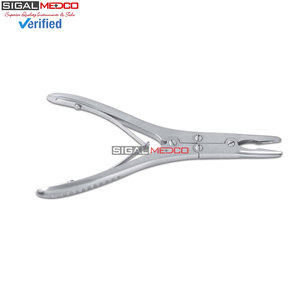 Rongeur à os Bohler, instrument chirurgical orthopédique, forceps à os en acier inoxydable robuste, usage vétérinaire et médical - Product Image 3