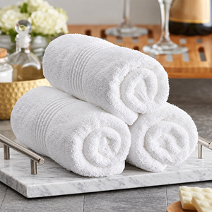 Toalla de Mano de Lujo, Suave, Absorbente y Lavable para Baño o Invitados - Product Image 1