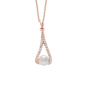 Nuevo Collar con Colgante de Perla de Agua Dulce Clásica, Plata de Ley 925, Corte Brillante Redondo, Diseño de Gota de Agua con Circonita Cúbica, Joyería Fina para Mujer - Product Image 4