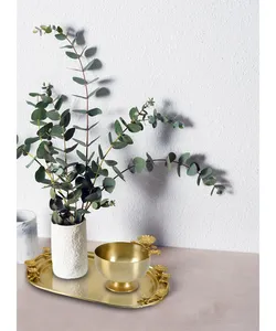 Modern Handmade Metal <b>Centrepiece</b> Tray for <b>Dining</b> <b>Tables</b> Wedding Receptions Restaurants Hotels and Event DecorTrending Decor - Product Image 3