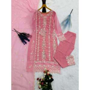 Conjunto de Fiesta de Diseño con Silueta Holgada y Pantalón Plazzo Hermoso, Servicio de Cumplimiento de Variantes Manuales - Product Image 6