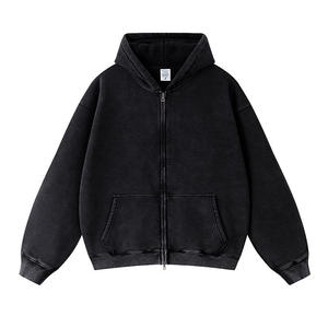 High Quality String less <b>Fleece</b> Hoodie Pullover <b>Thick</b> <b>Fleece</b> Oversize Loose Custom High Quality Custom Oversized <b>Fleece</b> Hoodie - Product Image 6