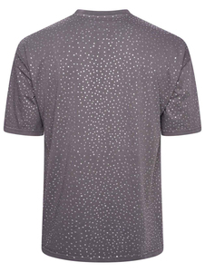 Camisetas de Moda para Hombre, Talla Grande, Manga Larga, Diseño Personalizado con Pedrería, 100% Algodón, Transpirables y Cómodas - Product Image 1