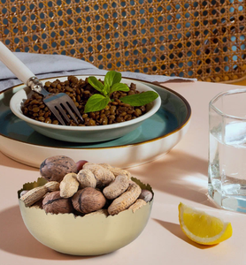 Premium Quality Handmade Aluminium Metal Bowl Feather Edges Sustainable Classic Modern <b>Tabletop</b> Food Serving Travel Wedding Bowl - Product Image 4