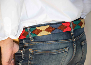 Ceinture Polo en Cuir de Haute Qualité, Design Tressé, Unisexe, Coupe Classique, Taille Standard, Produits Équestres, OEM - Product Image 3