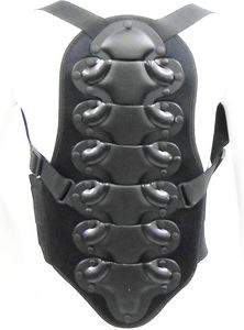 Motorcycle Horse Riding Ski Back Protector Hard <b>Polycarbonate</b> Protective Armor Vest for Safety Sports Riding Equipment - Product Image 3
