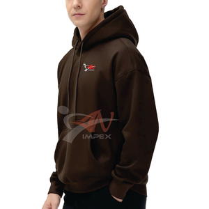 เสื้อฮู้ดดี้ผู้ชายสั่งทำราคาถูกสำหรับฤดูหนาว-ผ้าฝ้าย 100% พิมพ์ลายดิจิทัลแบบ Stonewashed - Product Image 4
