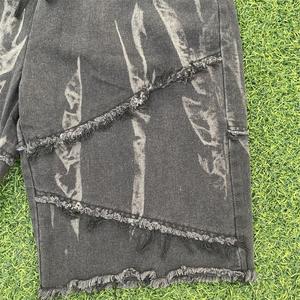 Shorts en jean amples et décontractés pour hommes, style charpentier, tendance, vente en gros, collection 2026 - Product Image 4