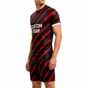 Unisex Sports Jersey Set Custom Color And Shorts Stylish Breathable Comfortable Premium <b>Athletic</b> Jersey Trendy Sportswear - Product Image 3