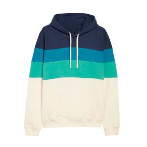Sweat à capuche unisexe en molleton 100 % coton 450g, tricoté, coupe ample, séchage rapide, zippé, couleur unie, double capuche brodée, automne - Product Image 3