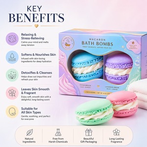 Bombas de Baño Orgánicas, Vaporizadores de Ducha con Aromaterapia, Colección de Spa Hecha a Mano, Forma y Tamaño Personalizados, Bolas de Baño con Ingredientes Naturales - Product Image 3