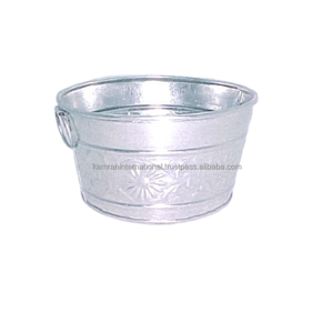 Jardinières de créateurs de fleurs en relief pour accessoires de pots floraux décoratifs de jardin de restaurant - Product Image 1