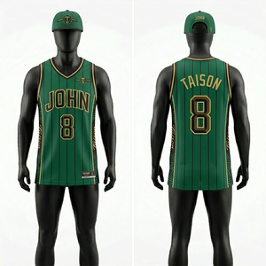 Maillot de basket-ball pour homme, 160 GSM, maille polyester respirante, rouge et gris, panneaux latéraux contrastés, logo personnalisé par sublimation - Product Image 5