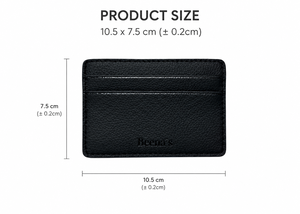 ที่ใส่บัตรธุรกิจแบบบาง โพลีเอสเตอร์ ป้องกัน RFID ของ Beena ดีไซน์ทันสมัย เรียบง่าย ไม่มีตัวล็อค พกพาสะดวก น้ำหนัก 50 กรัม - Product Image 3