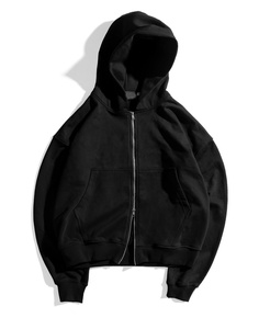 Sudadera CON CAPUCHA DE Hip Hop de lujo para hombre en blanco 100% algodón para hombre ropa informal con capucha recortada sudaderas con capucha de algodón de gran tamaño - Product Image 1