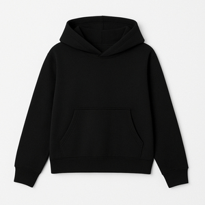Men's 100% Cotton Pullover Hoodies Sweatshirts Heavy Weight <b>Thick</b> <b>Fleece</b> Regular Fit Pocket Solid Pattern Woven Custom - Product Image 5