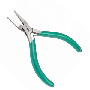 Pince à boucler à bec rond et plat pour fil, outils de bijouterie, pince à bec rond et plat pour plier le fil - Product Image 6