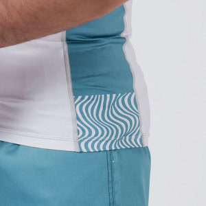 Private Label Men’s Surf Rash Guard <b>UV</b> Protection <b>Swimwear</b> Wholesale Rash Guard Wholesale Rate - Product Image 4