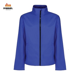 Ventes en gros de vestes coupe-vent en softshell pour hommes, de haute qualité, tissées, à fermeture éclair intégrale, personnalisées, résistantes à l'eau - Product Image 2
