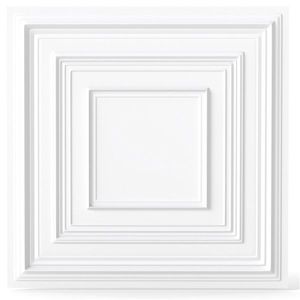 Pannelli per Controsoffitto in PVC 60x60 cm, Confezione da 12, Impermeabili, Testurizzati 3D per Casa o Ufficio - Product Image 1