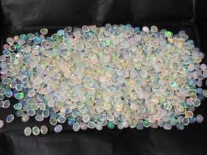 Natural Ethopian Opal 5x4MM Oval Cut <b>Best</b> Quality Natural Gemstone for Jewelry Making - Product Image 1