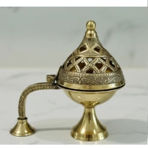 เครื่องเผาธูปเหล็กที่มีคุณภาพดีเยี่ยมกลิ่นหอมบ้านสีทอง - Product Image 3