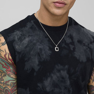Camiseta sin mangas deportiva de diseño lavado para hombre, estilo vintage, jersey corto, venta al por mayor, ropa urbana, ajuste regular, transpirable, de secado rápido - Product Image 5