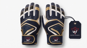 Premium <b>baseball</b> batting <b>gloves</b> designed for comfort enhanced grip lightweight feel reinforced palm and adjustable wrist closure - Product Image 6